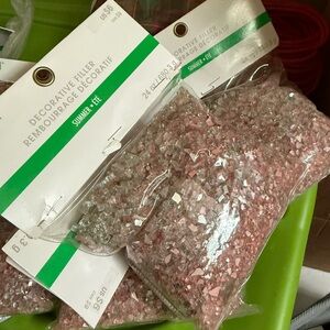 Ashland Decorative Filler 20 Bags with Pink and Silver Accents